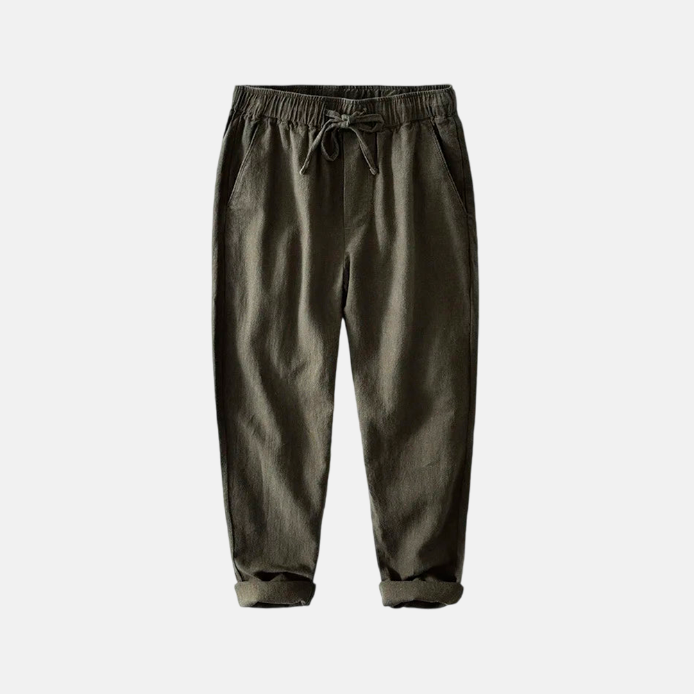 Men's Linen Trousers Sartoria - Veltic