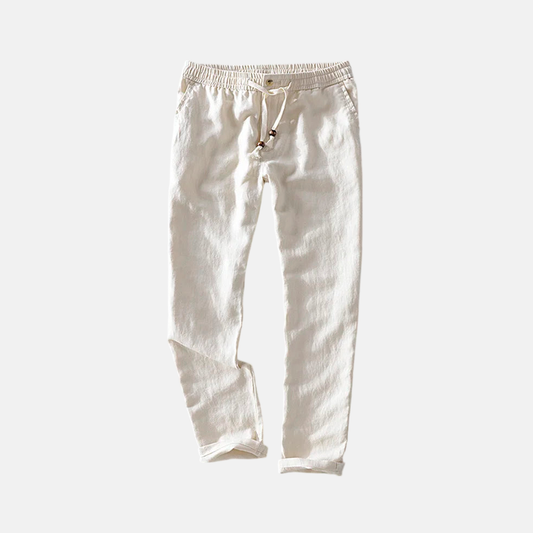 Men's Linen Trousers Riviera - Veltic