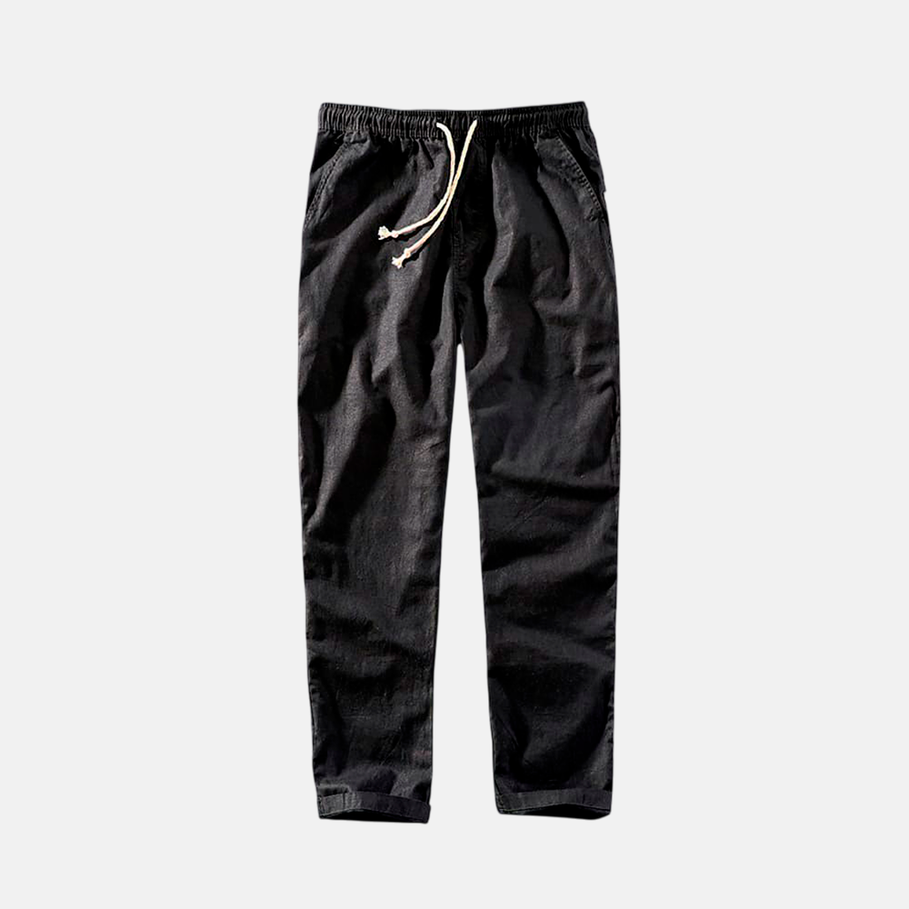 Men's Linen Trousers Montale - Veltic