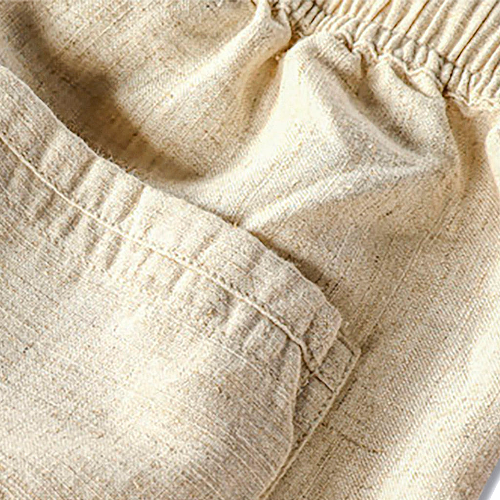 Men's Linen Trousers Montale - Veltic