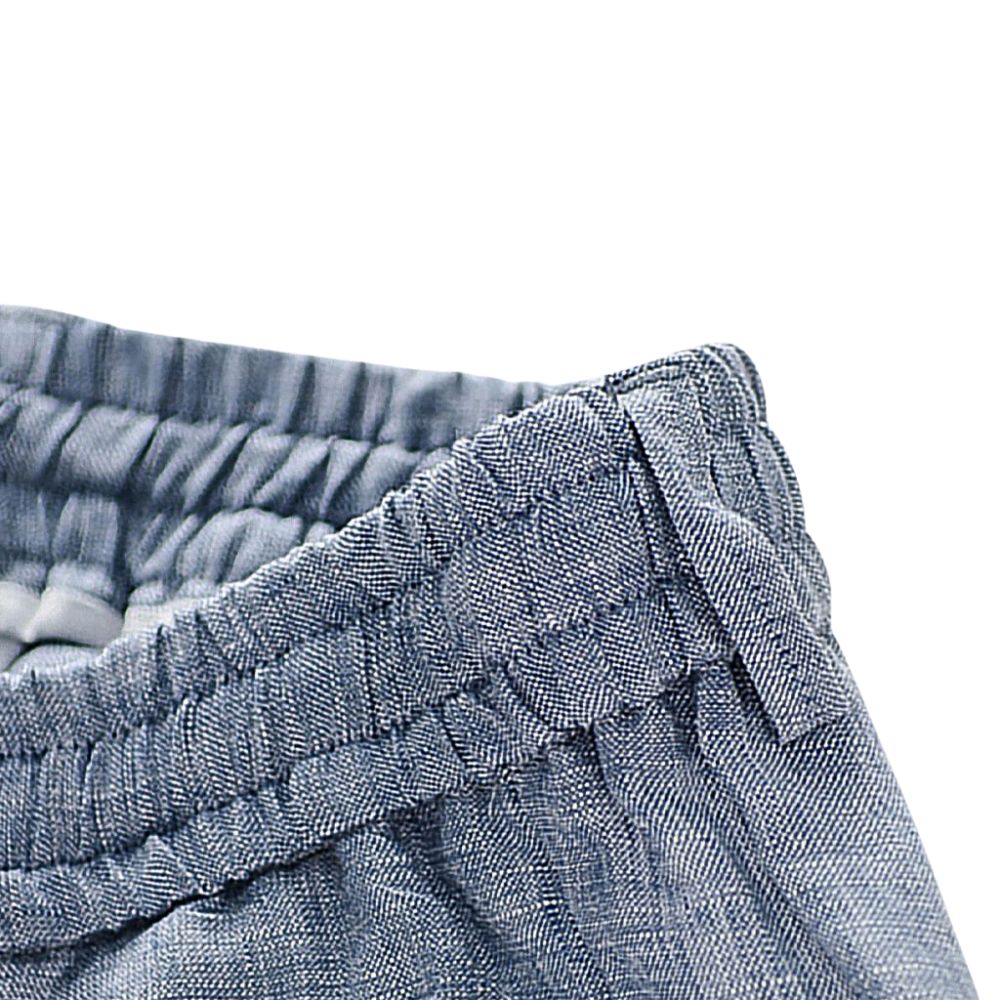 Men's Linen Trousers Capri - Veltic