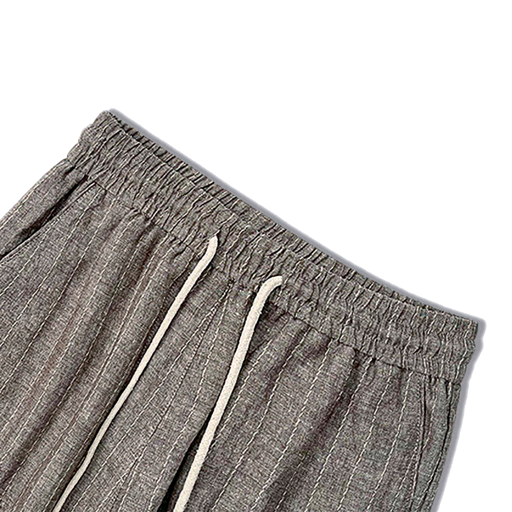 Men's Linen Trousers Cassis - Veltic