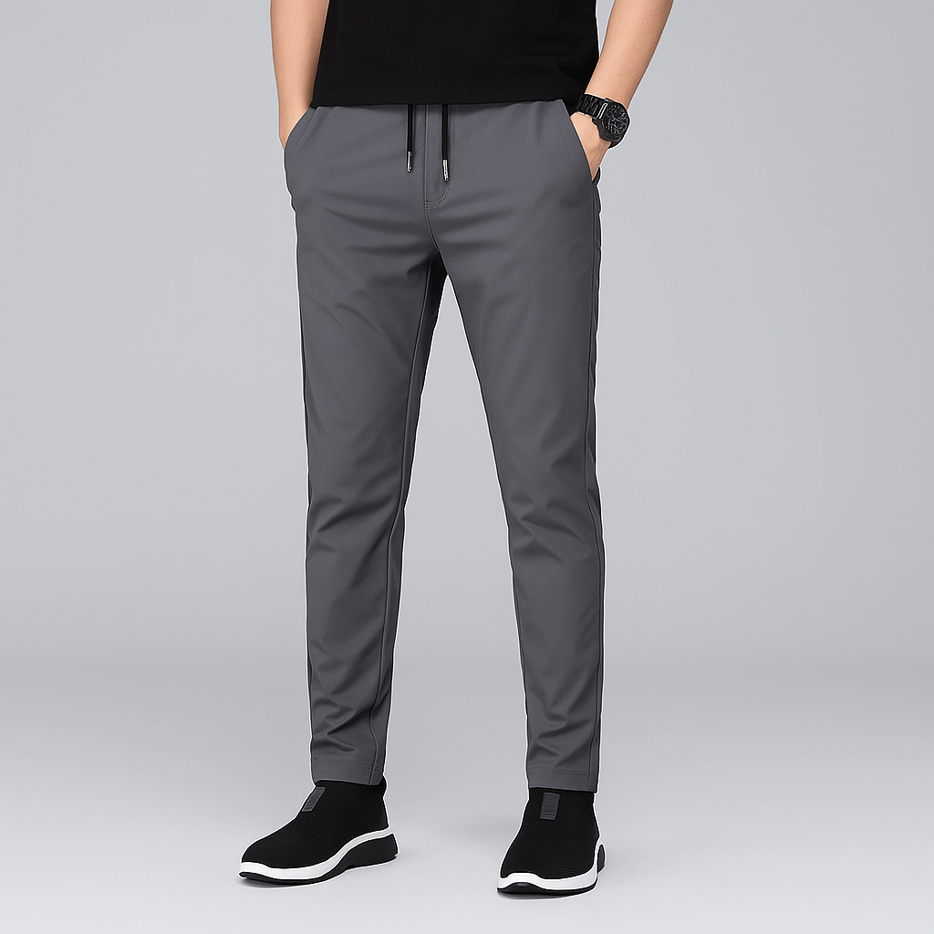Men's Slim Dress Trousers - Veltic