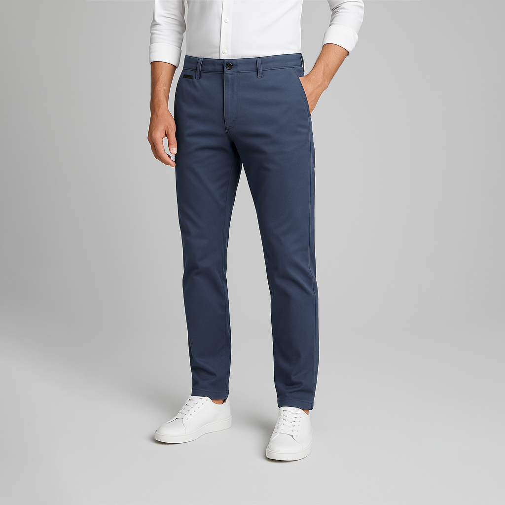 Men's Chino Cotton Twill Trousers Veltic F012 - Veltic