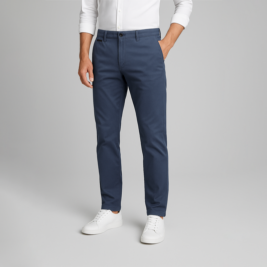 Men's Chino Cotton Twill Trousers Veltic F012 - Veltic