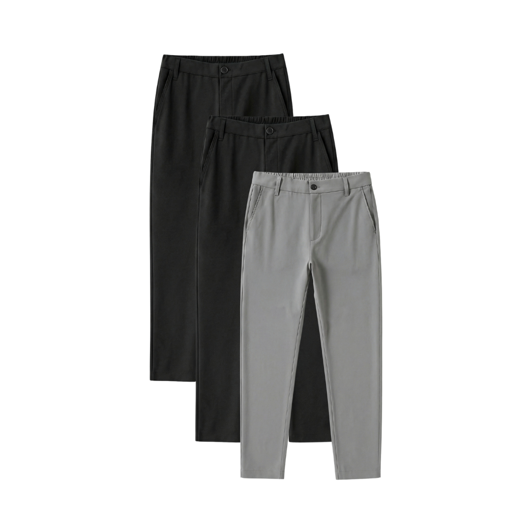 Men's Lightweight Tailored Trousers | Buy 3 Pay for 2 - Veltic