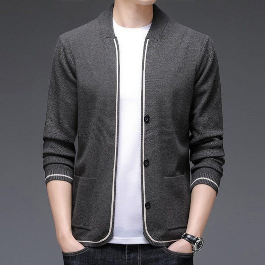 Men's Slim Knit Cardigan - Veltic