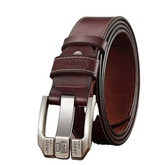 Men's Leather Belt Veltic Jeep - Veltic