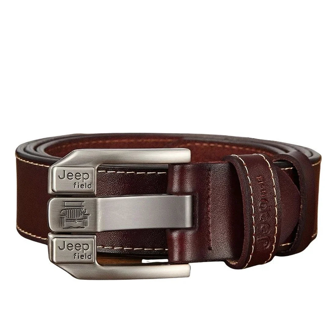 Men's Leather Belt Veltic Jeep - Veltic