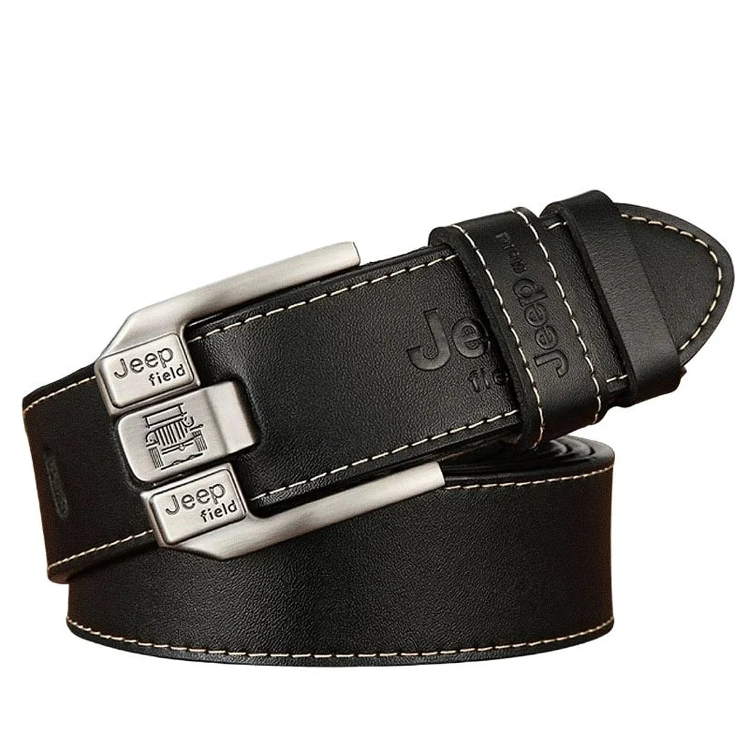Men's Leather Belt Veltic Jeep - Veltic
