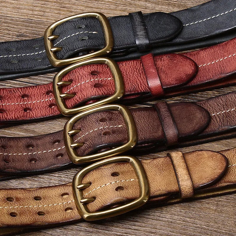 Men's Handmade Leather Belt Veltic - Veltic