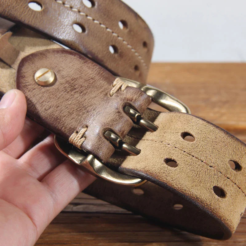 Men's Handmade Leather Belt Veltic - Veltic