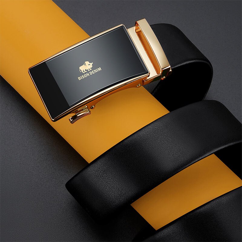 Men's Leather Belt Veltic Bison - Veltic