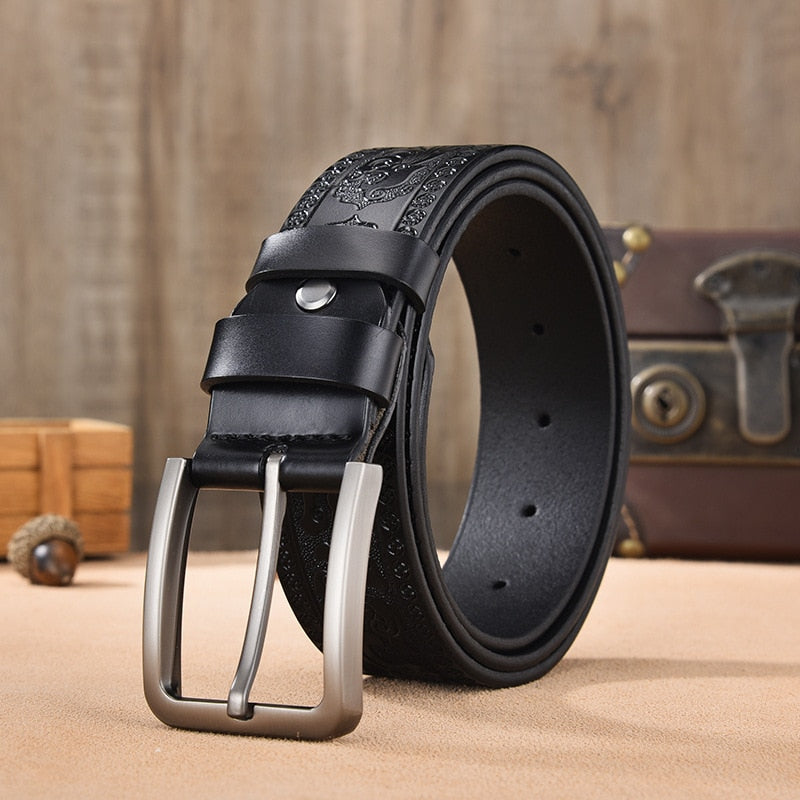 Men's Leather Belt Veltic Orion - Veltic