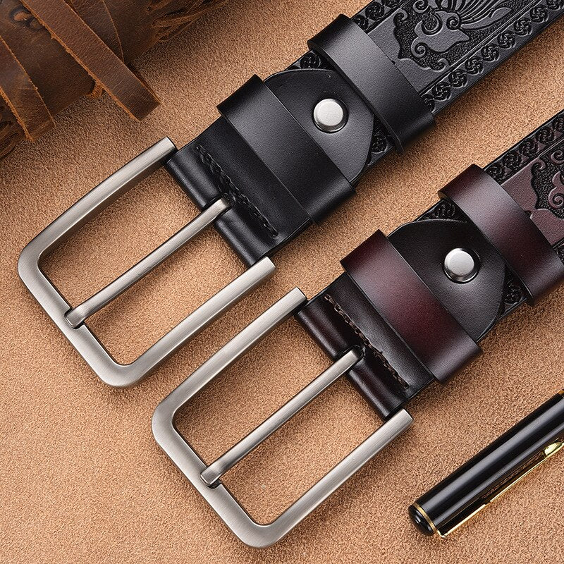 Men's Leather Belt Veltic Orion - Veltic