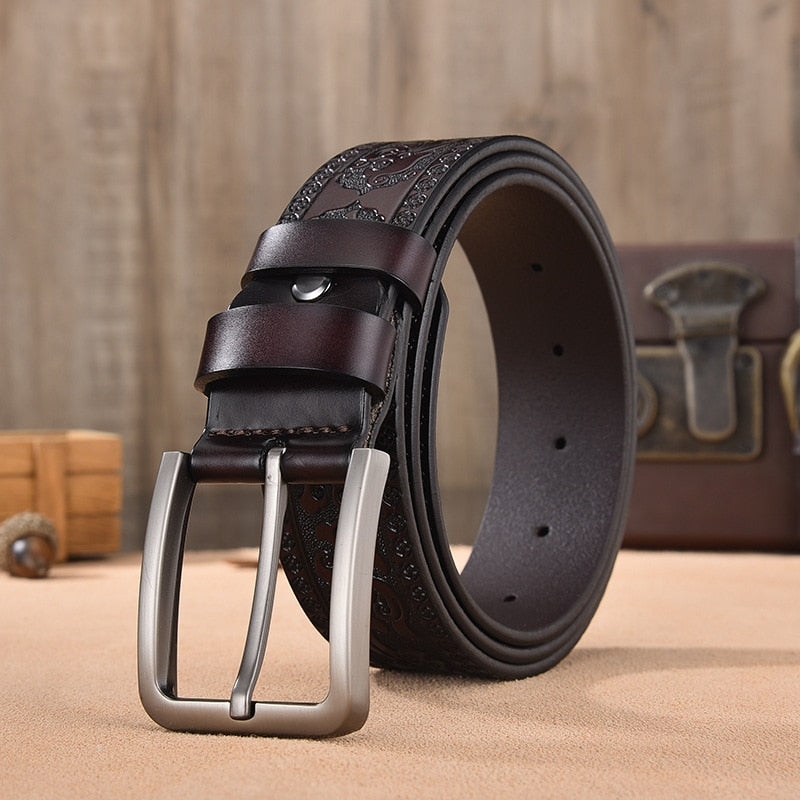 Men's Leather Belt Veltic Orion - Veltic