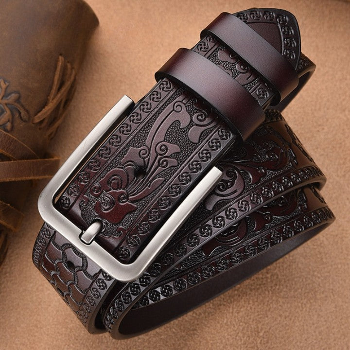 Men's Leather Belt Veltic Orion - Veltic