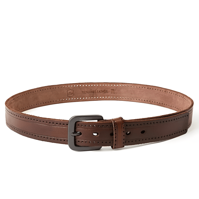 Men's Leather Belt Veltic Vintage Royal - Veltic