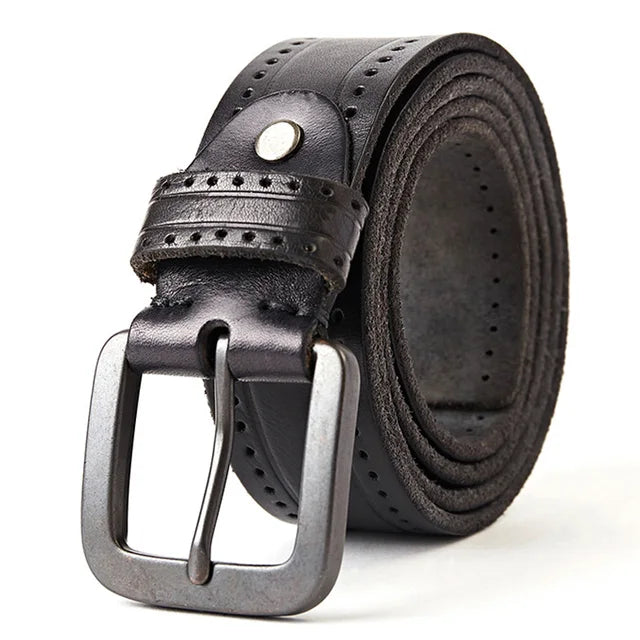 Men's Leather Belt Veltic Vintage Royal - Veltic