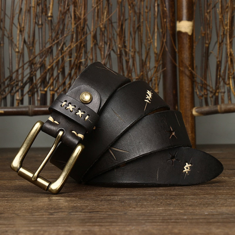 Men's Leather Belt Veltic Vintage - Veltic