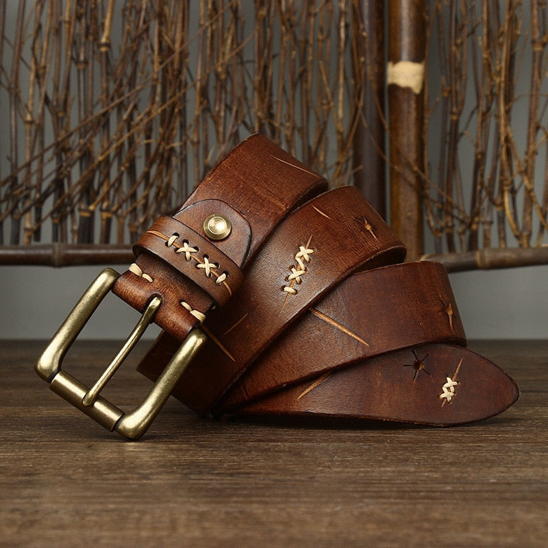 Men's Leather Belt Veltic Vintage - Veltic
