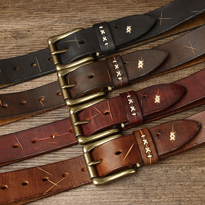 Men's Leather Belt Veltic Vintage - Veltic