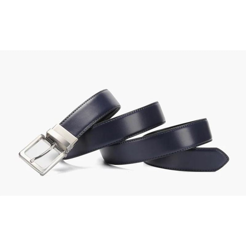 Men's Formal Leather Belt Veltic Noir - Veltic
