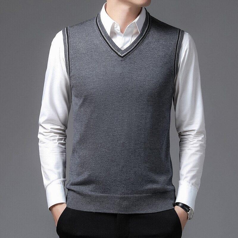 Men's Slim Tailored Essentials Formal Vest - Veltic