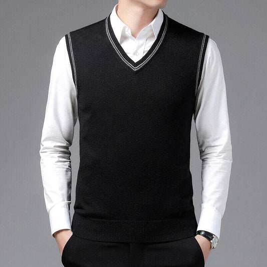 Men's Slim Tailored Essentials Formal Vest - Veltic