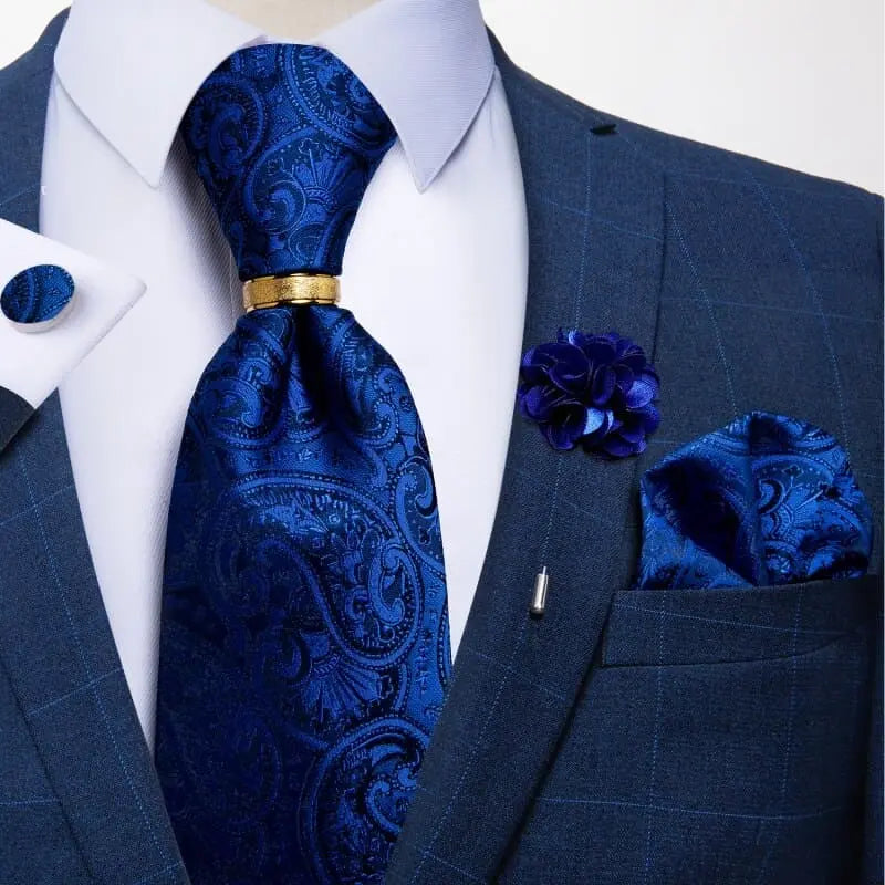 Silk Printed Men's Tie 1200 Threads - Veltic