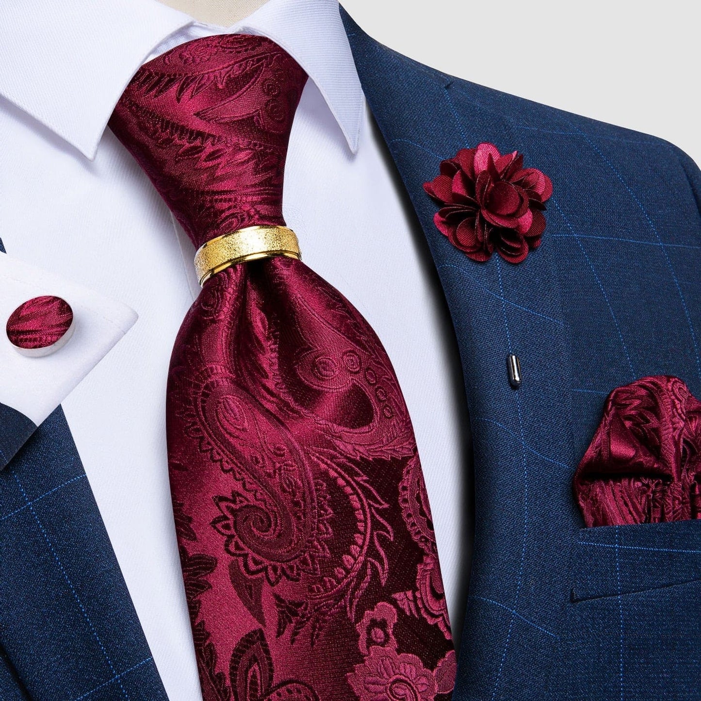 Silk Printed Men's Tie 1200 Threads - Veltic