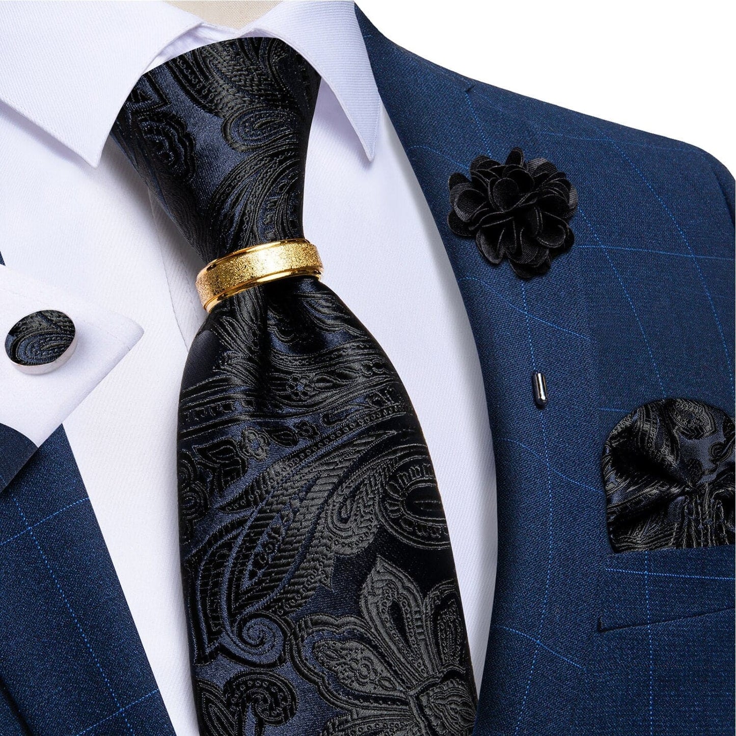 Silk Printed Men's Tie 1200 Threads - Veltic