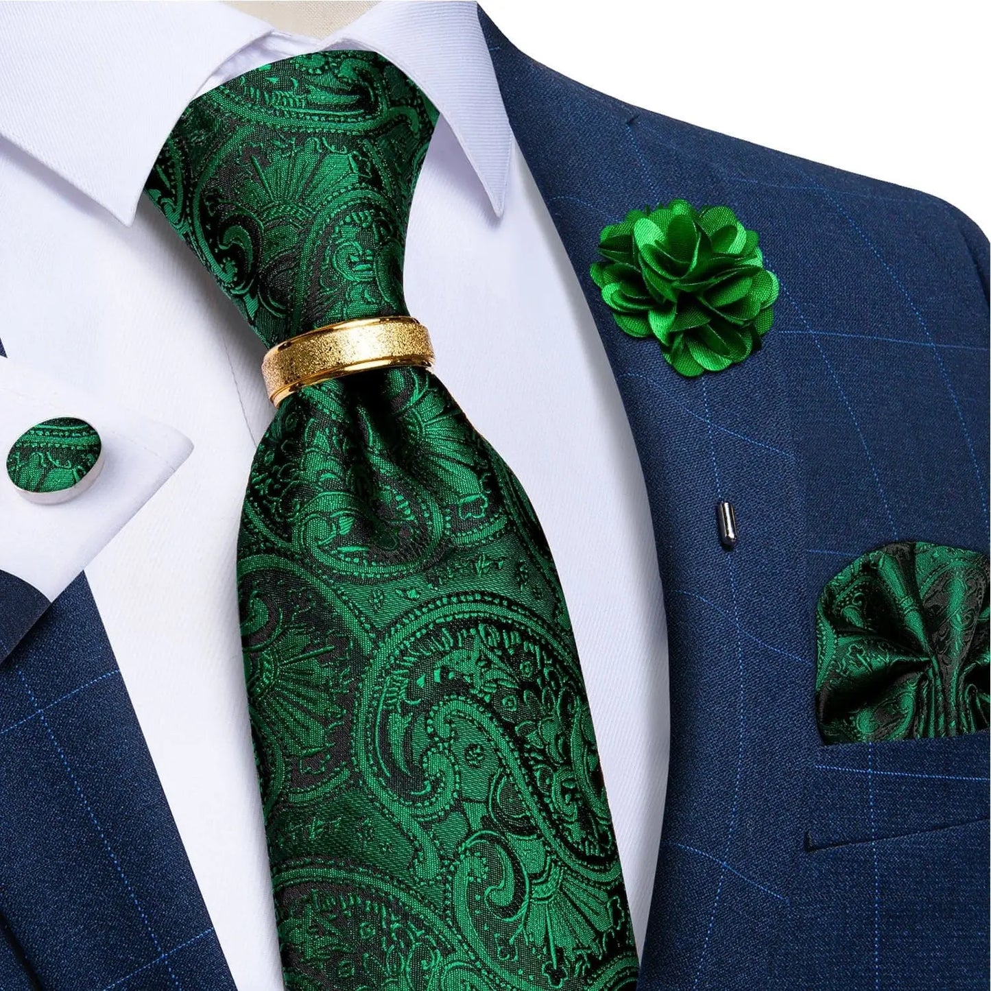 Silk Printed Men's Tie 1200 Threads - Veltic