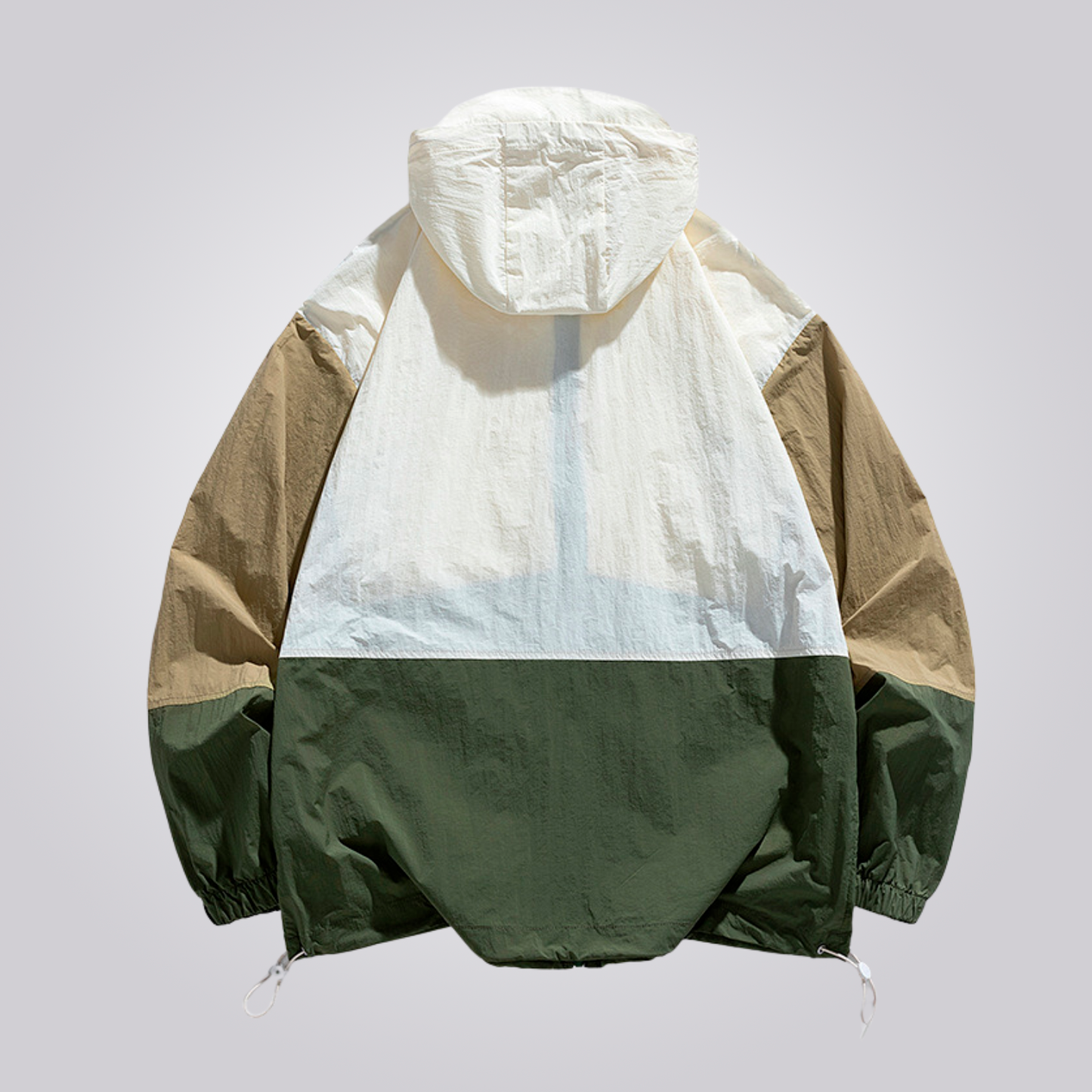Men's Windbreaker Jacket with Hood - Veltic