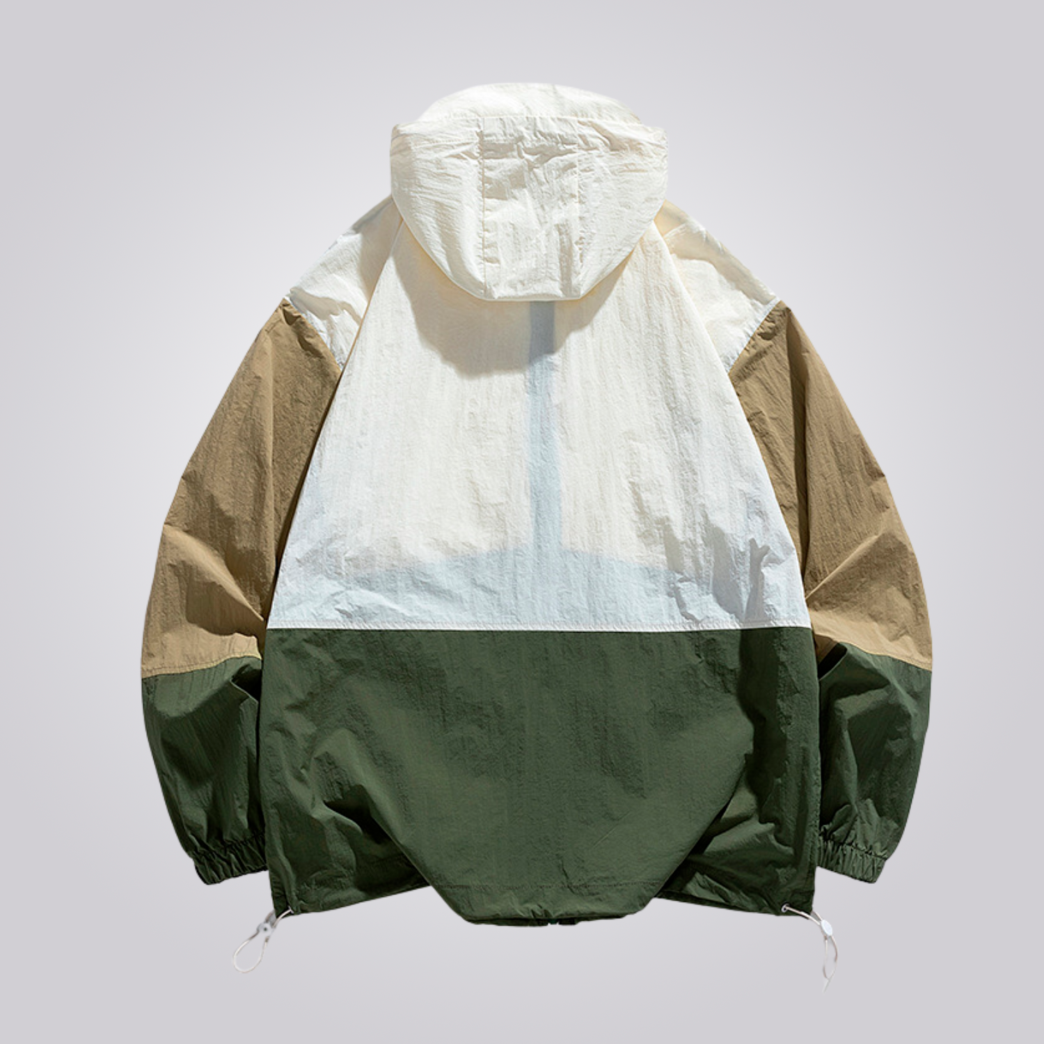 Men's Windbreaker Jacket with Hood - Veltic