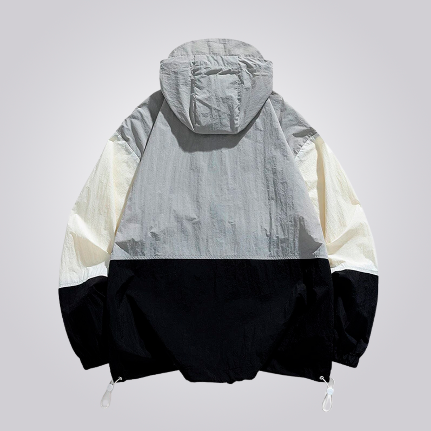 Men's Windbreaker Jacket with Hood - Veltic
