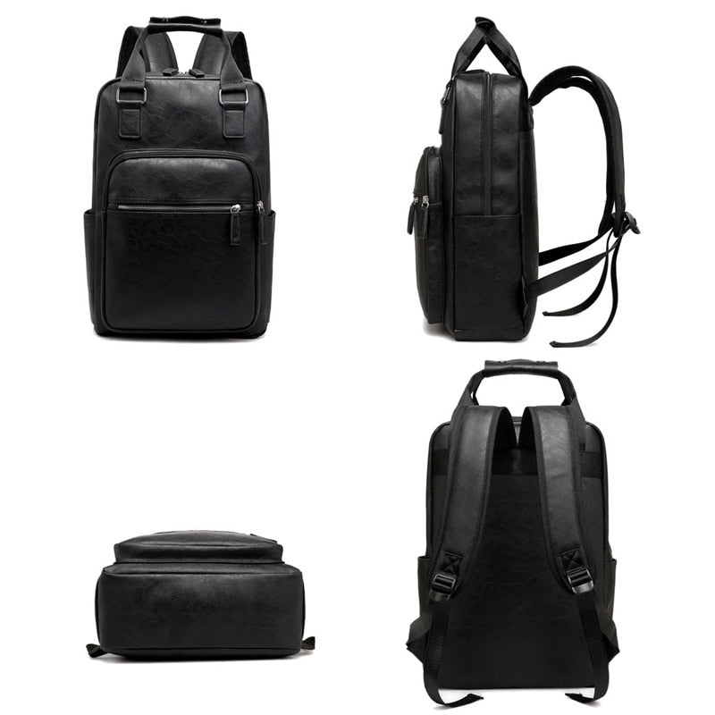 Veltic Executive Leather Backpack Milan - Veltic