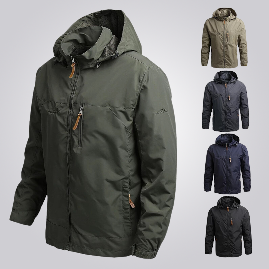 Men's Waterproof Windbreaker Jacket - Veltic