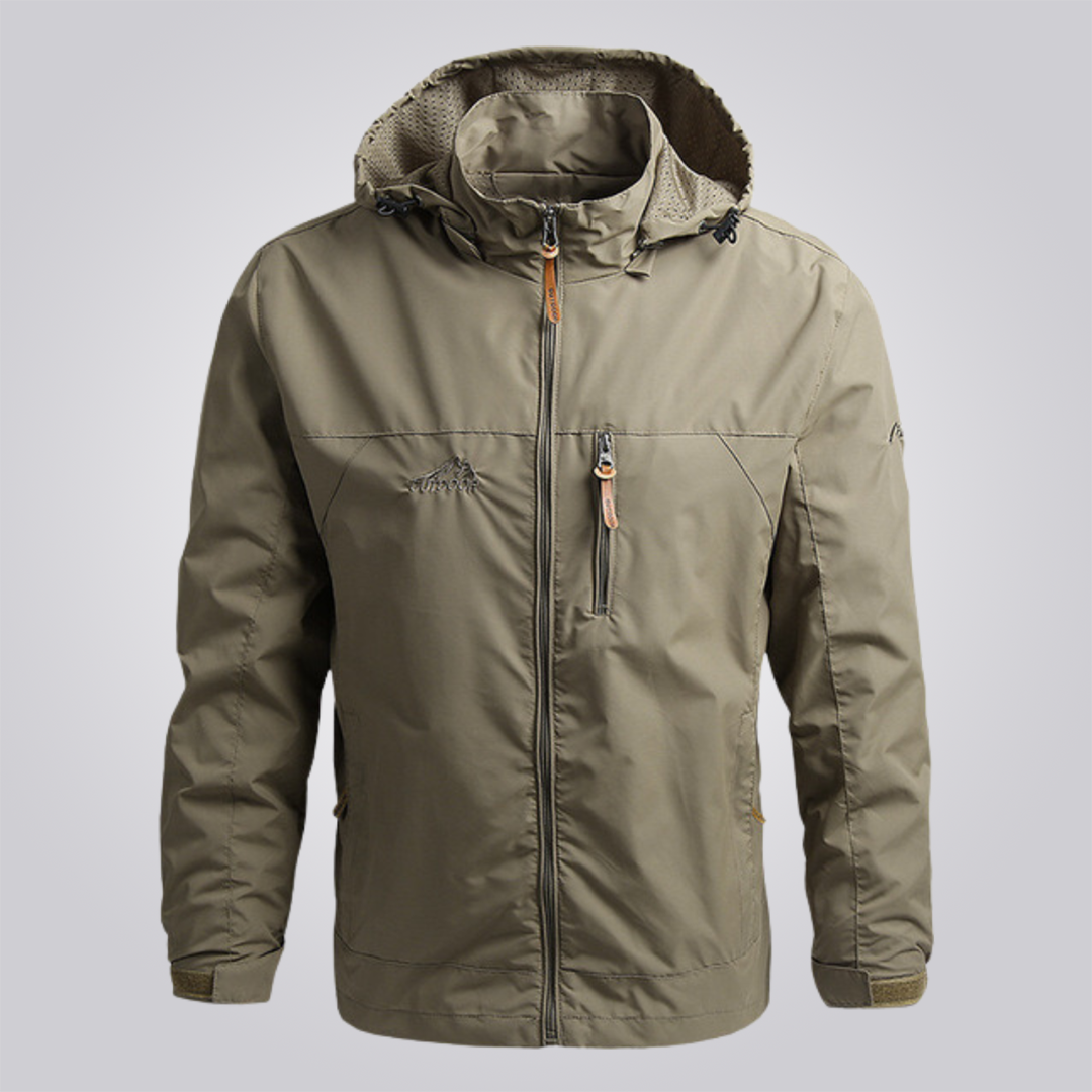 Men's Waterproof Windbreaker Jacket - Veltic