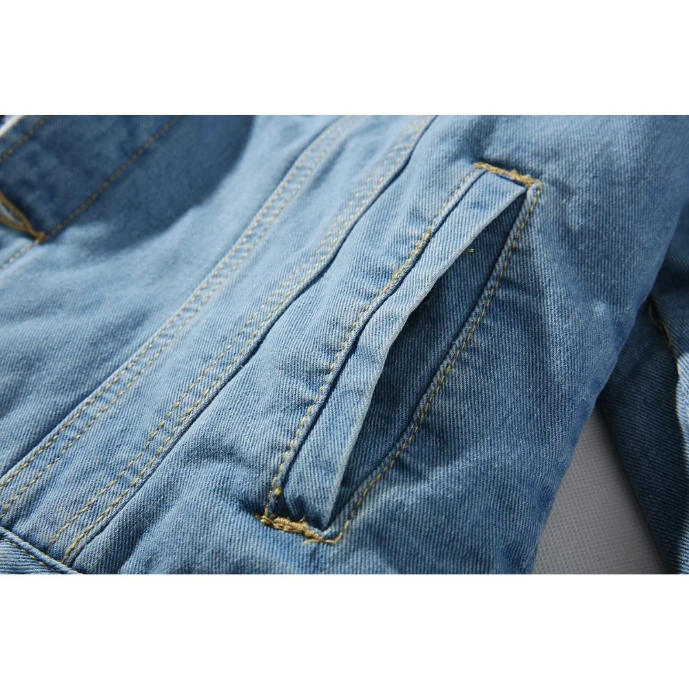 Men's Modern Denim Jacket - Veltic