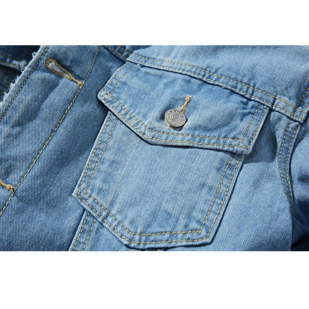 Men's Modern Denim Jacket - Veltic