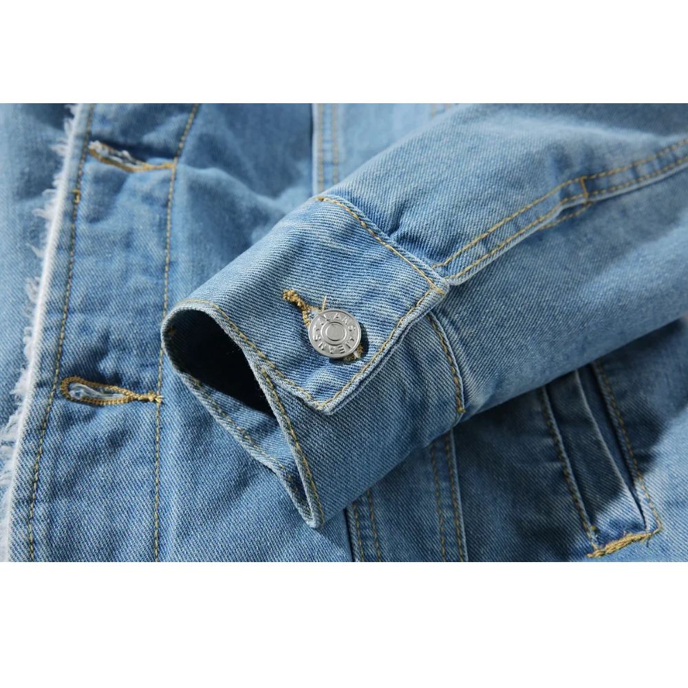 Men's Modern Denim Jacket - Veltic