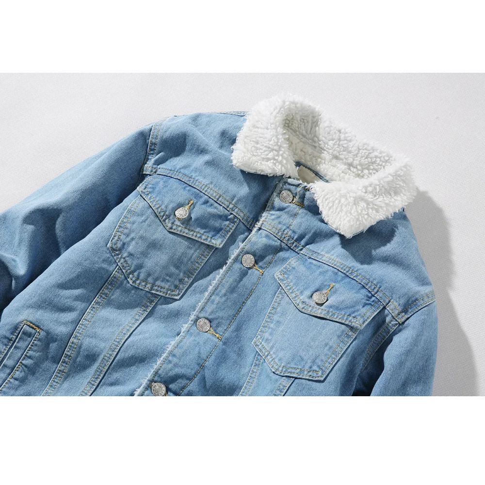 Men's Modern Denim Jacket - Veltic