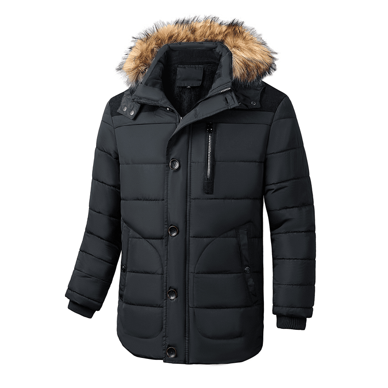 Men's Quilted Structured Jacket Berlin - Veltic