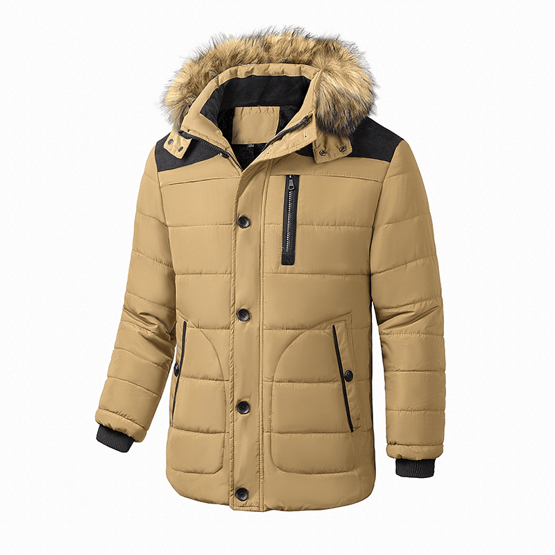Men's Quilted Structured Jacket Berlin - Veltic