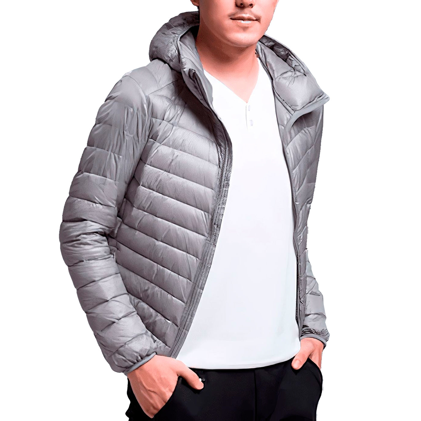 Men's Compact Bomber Jacket - Veltic