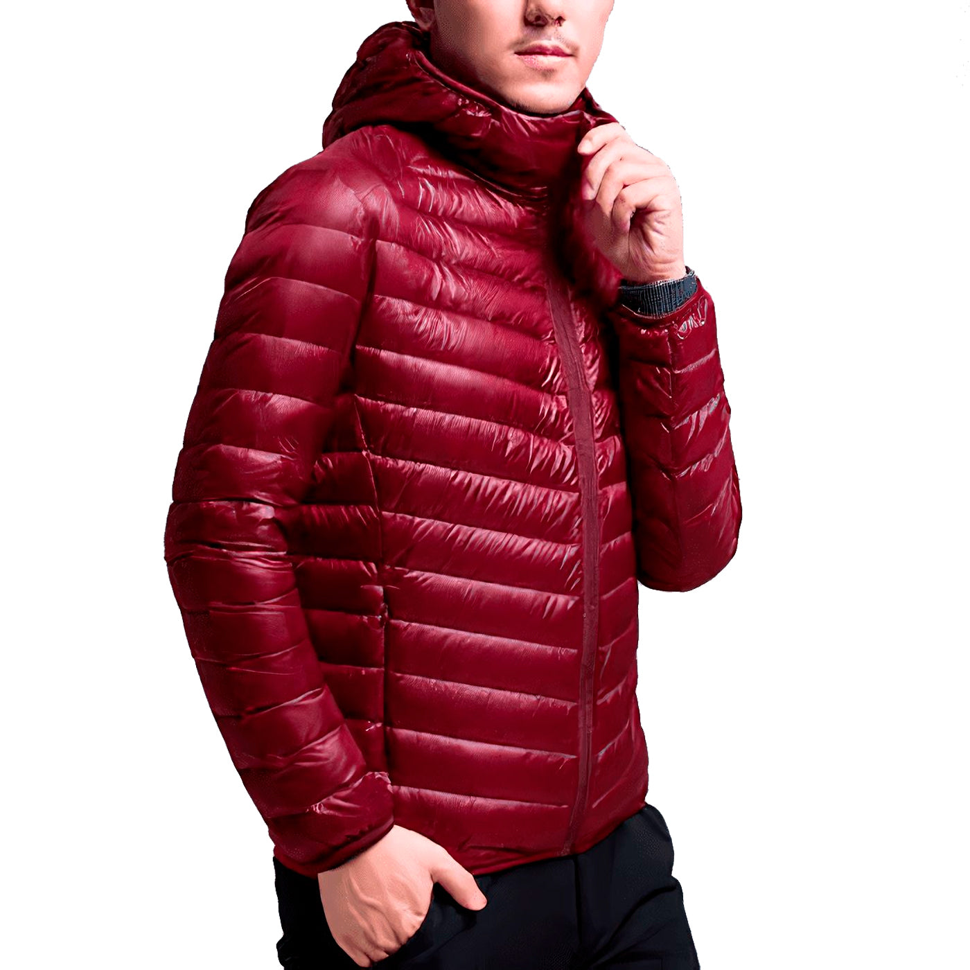 Men's Compact Bomber Jacket - Veltic
