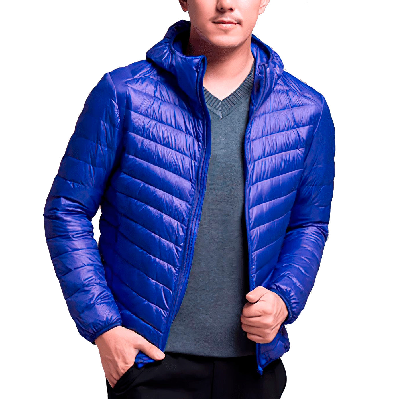 Men's Compact Bomber Jacket - Veltic