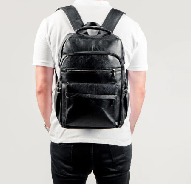 Veltic Executive Leather Backpack Copenhagen - Veltic