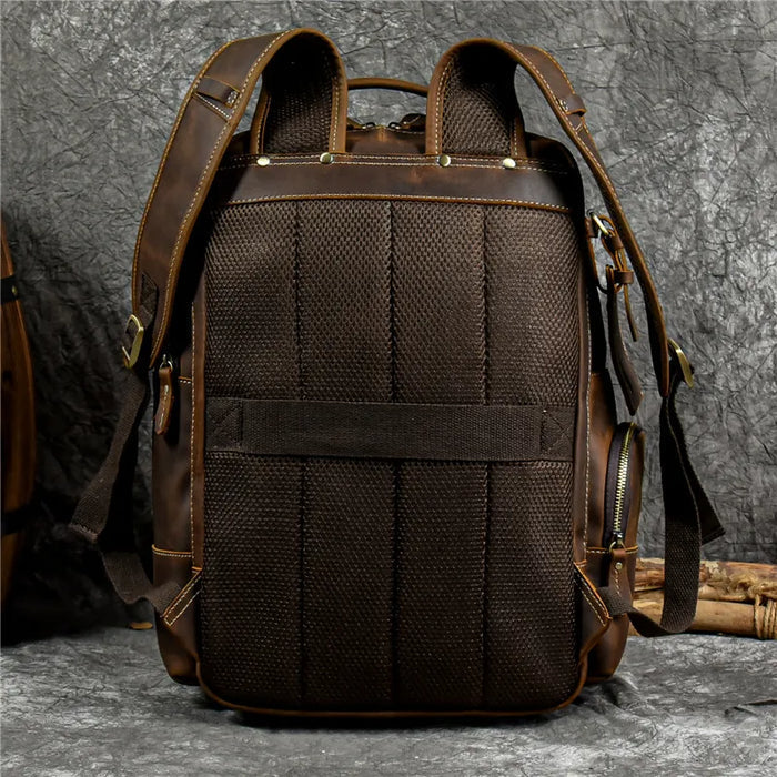 Veltic Executive Leather Backpack Retro - Veltic